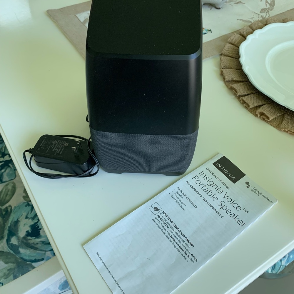 Google insignia portable audio speaker